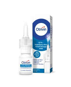 Otrivin 0,1% Nasenspray ohne Konservierungsmittel 10ml